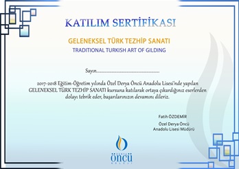 TEZHİP İÇİN 22 ADET