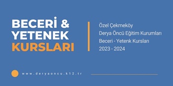 beceri yetenek kursları 2023-24 çekmeköy ilkokul